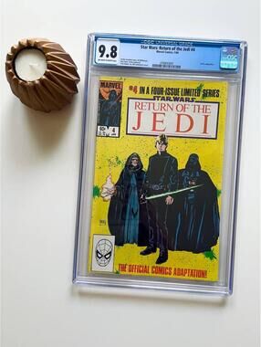 Star Wars Return of the Jedi #4 CGC 9.8 (1984)  Luke vs Darth Vader | Comic Book